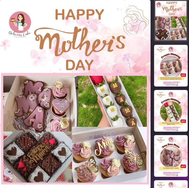 Catálogo Delicias Cake · Especial Día de las Madres