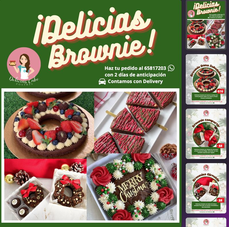 Catálogo Delicias Cake · Colección Navideña
