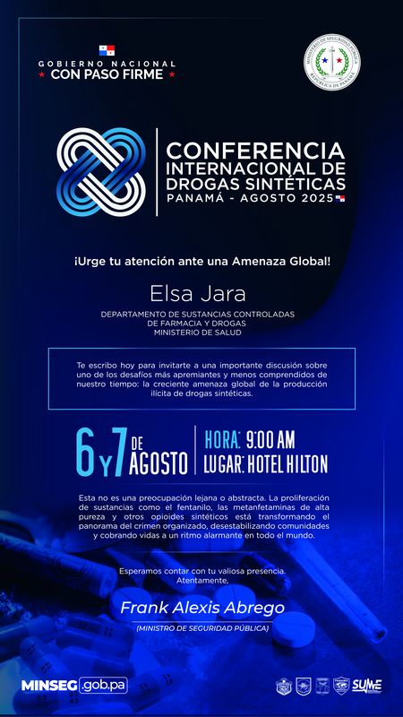 Invitación Impresa Conferencia Internacional