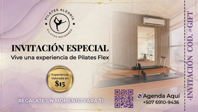 Tarjeta Corporativa Impresa Pilates Alegría